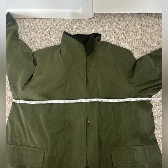 Gallery Green Jacket with Plush Collar and Classic Design XL - Picture 7 of 8